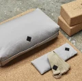 Bolster do jogi z gryką Simple Days 40x20 cm, szary - Nordal