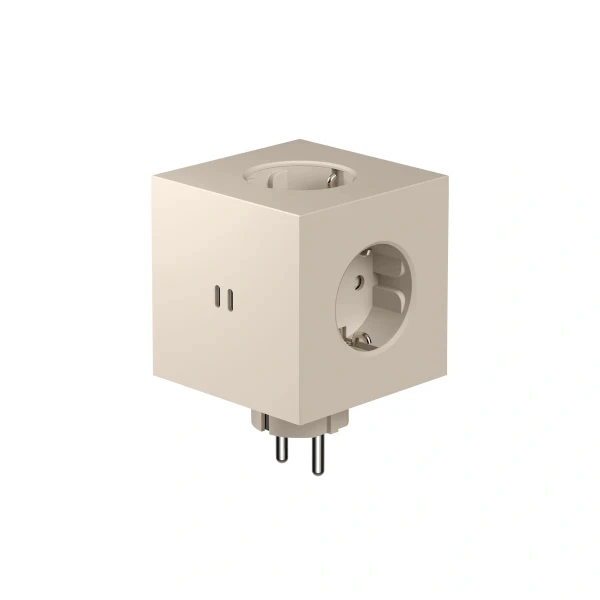 Rozgałęziacz z USB, Square 2, Nomad Sand - Avolt