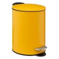 Kosz na śmieci łazienkowy Colorama 3L, żółty - 5five