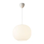 Lampa szklana kula biała Navone 40 - DFTP by Nordlux