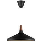 Czarna lampa wisząca skandynawska Nori 39 - DFTP by Nordlux
