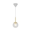 Lampa wisząca kula szklana Chisell 15 z efektem wirowym - Nordlux