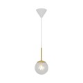 Lampa wisząca kula szklana Chisell 15 z efektem wirowym - Nordlux