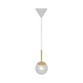 Lampa wisząca kula szklana Chisell 15 z efektem wirowym - Nordlux