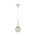 Lampa wisząca kula szklana Chisell 15 z efektem wirowym - Nordlux