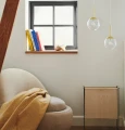 Lampa wisząca kula szklana Chisell 15 z efektem wirowym - Nordlux