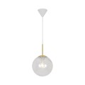 Lampa wisząca kula szklana Chisell 25 z efektem wirowym - Nordlux