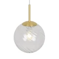 Lampa wisząca kula szklana Chisell 25 z efektem wirowym - Nordlux