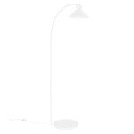 Lampa podłogowa łukowa Dial, biała - Nordlux