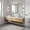 Lampa do łazienki do lustra Led IP44 Helva Double Wood Foil - Nordlux