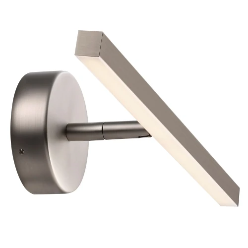 Kinkiet łazienkowy led, IP S13 Brushed steel srebrny - Nordlux
