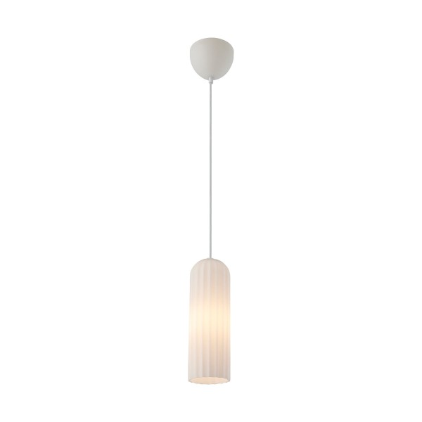 Lampa sufitowa szklana Miella biała, mleczne szkło - Nordlux