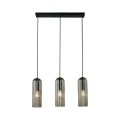 Lampa wisząca trzy klosze szklana Miella Smoked - Nordlux