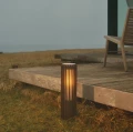 Lampa ogrodowa słupek Aludra 45, brąz metalik - Nordlux