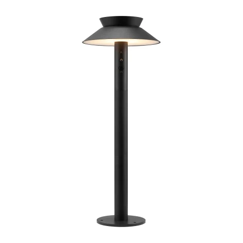Lampa solarna ogrodowa z czujnikiem ruchu Justina, czarna - Nordlux