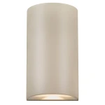 Nowoczesny kinkiet zewnętrzny Led Rold Round, piaskowy - Nordlux