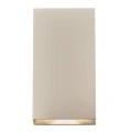 Lampa ścienna zewnętrzna led elewacyjna góra dół Rold Flat, piaskowa - Nordlux