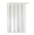 Zasłony lniane na duże okna 280x250, Twilight Off-White białe, 1 szt - Himla