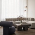 Designerska lampa wisząca z trawertynu Gallery - NORR11