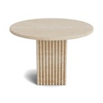 Stolik kawowy trawertyn Soho Natural - NORR11