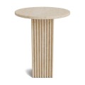 Stolik pomocniczy trawertyn Soho Natural - NORR11