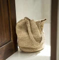 Torba pleciona z rafii Te Quiero - Bazar Bizar