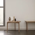 Ławka drewniana jesionowa z francuskim rattanem Le Roi, Natural - NORR11
