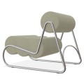 Fotel do salonu nowoczesny Fave, boucle Grain 60302 - NORR11