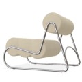 Fotel do salonu nowoczesny Fave, boucle Grain 61229 - NORR11