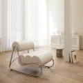 Fotel do salonu nowoczesny Fave, boucle Grain 61230 - NORR11