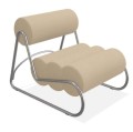 Fotel do salonu nowoczesny Fave, boucle Grain 61252 - NORR11
