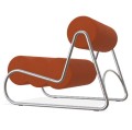 Fotel do salonu nowoczesny Fave, boucle Grain 63117 - NORR11