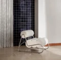 Fotel do salonu nowoczesny Fave, boucle Grain 68243 - NORR11