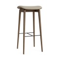 Hoker do kuchni, tapicerowany NY11 75, Light Smoked Hallingdal 65, wybór tapicerki - NORR11