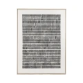 Duży obraz na ścianę Blanche Mix 90 x 120, biały czarny - Pomax