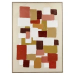 Duży obraz na ścianę Vicenza Multicolor 100 x 140, płótno i rama sosnowa - Pomax