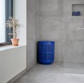 Kosz na pranie 60l, ażurowy Ume, Indigo - Zone Denmark
