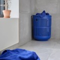 Kosz na pranie 60l, ażurowy Ume, Indigo - Zone Denmark