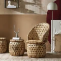 Fotel pleciony Baccio - Nordal