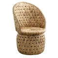 Fotel pleciony Baccio - Nordal