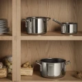 Garnek ze stali nierdzewnej z powłoką ceramiczną Eva Trio 2.2L - Eva Solo