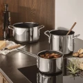 Garnek ze stali nierdzewnej z powłoką ceramiczną Eva Trio 4.8L - Eva Solo