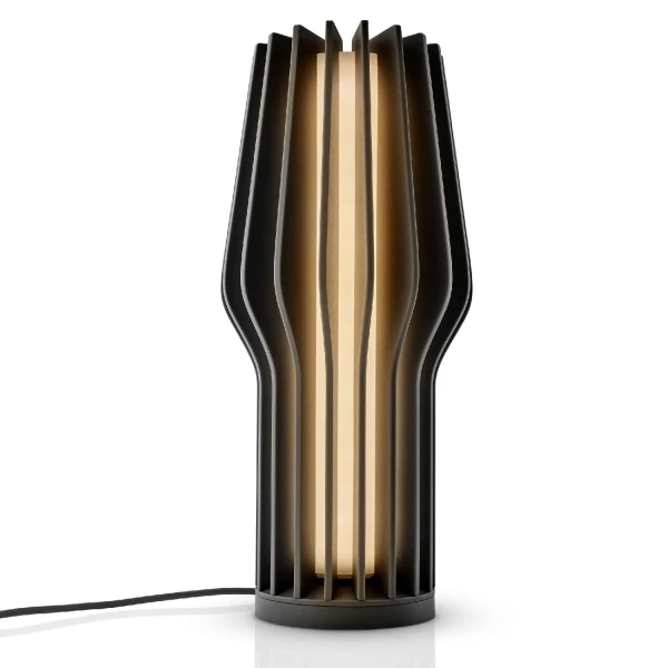 Bezprzewodowa lampa stołowa Radiant Led, czarna - PLEASE WAIT to be SEATED