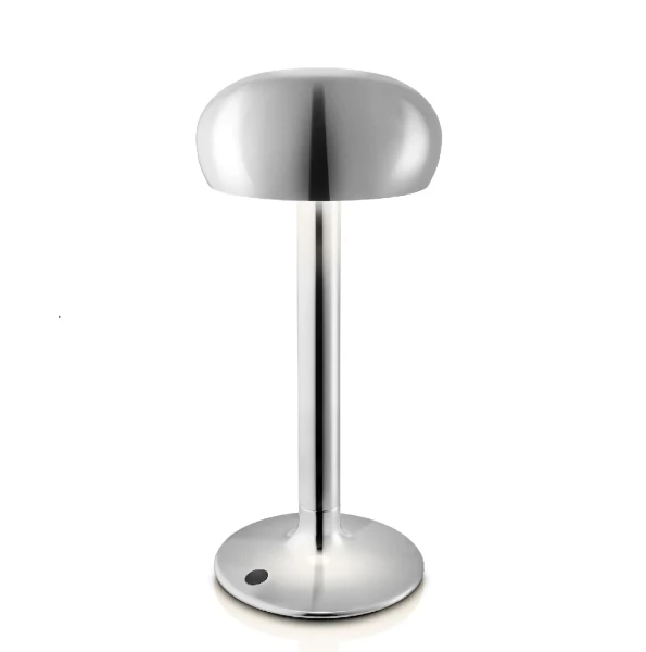 Lampa stołowa bezprzewodowa, ze ściemniaczem Emendo Chrome - PLEASE WAIT to be SEATED