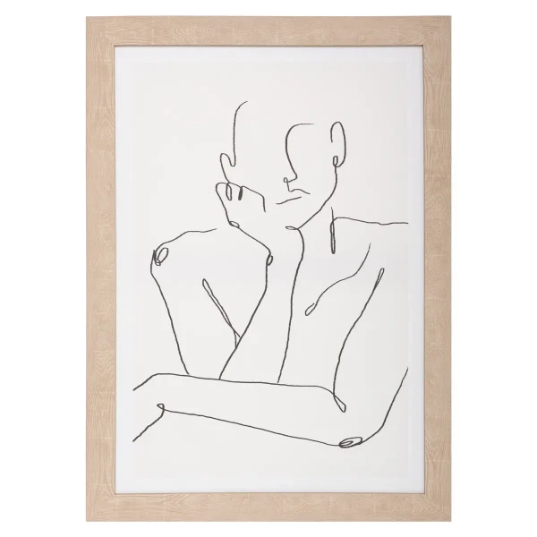 Obraz na płótnie Visage Twarz 50x70 cm - Atmosphera