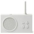 Radio przenośne, wodoodporne Bluetooth, Tykho 3, jasny beż - Lexon