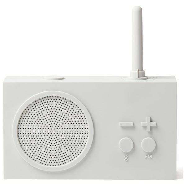 Radio przenośne, wodoodporne Bluetooth, Tykho 3, jasny beż - Lexon