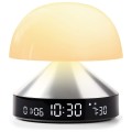 Budzik z lampką Mina Sunrise, aluminum – Lexon