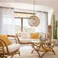 Lampa wisząca kula z hiacyntu wodnego Sand - Atmosphera