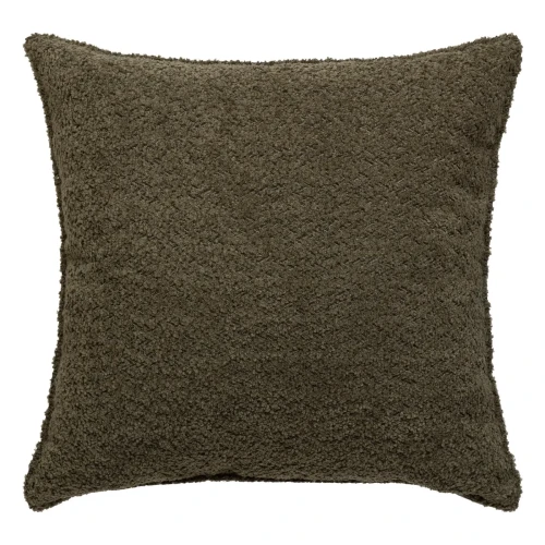 Poduszka boucle Saona 45x45, khaki - Atmosphera